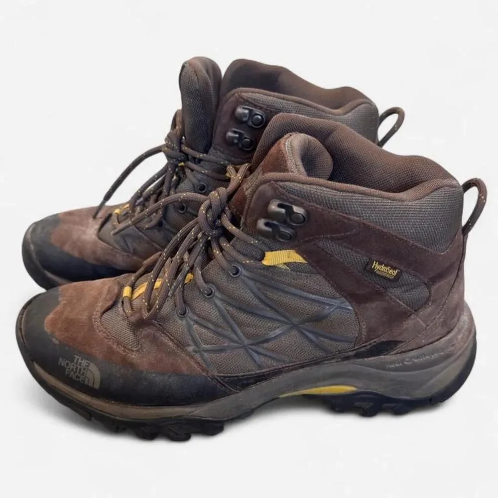 The North Face brown hiking boots size US 8.5